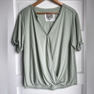 Anthropologie Saturday Sunday Green Women's Top